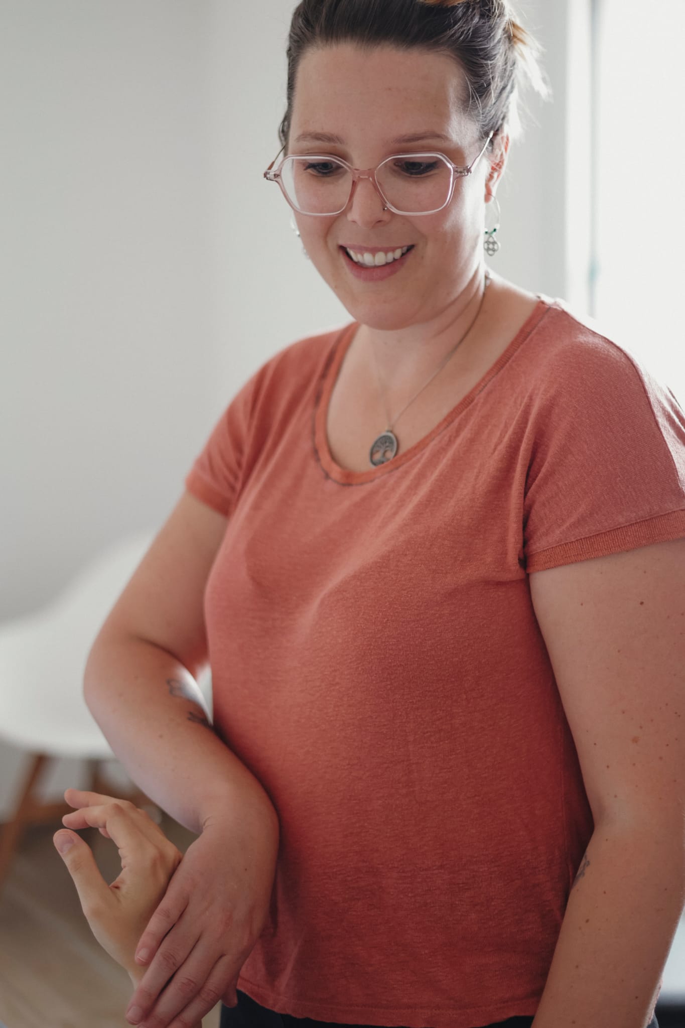 Portrait de Candice Miletto, kinésiologue.